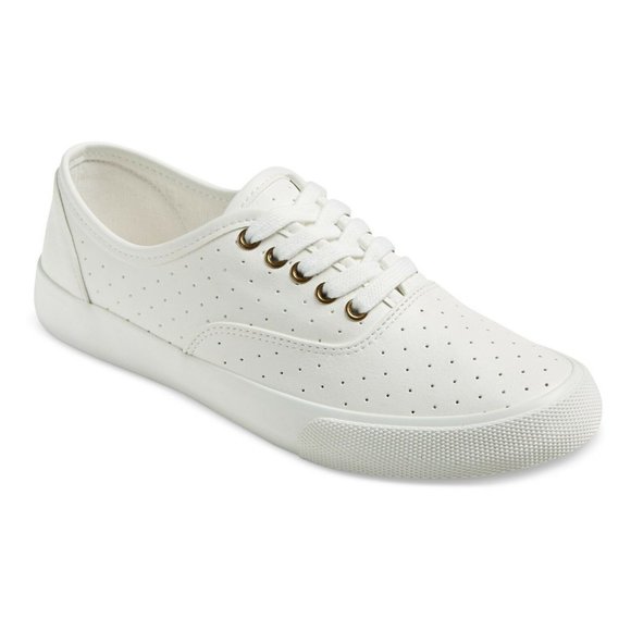 MASSIMO Shoes - Women's Alba Laser Cut Sneakers - Mossimo Supply C